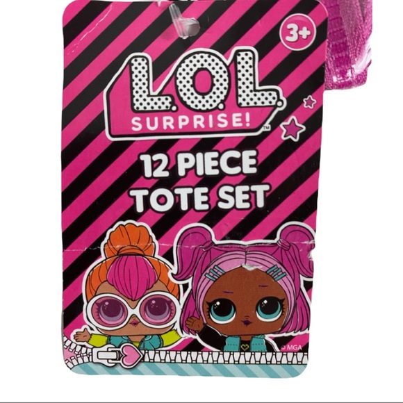 NWT LOL Surprise 12 Piece Tote Stationary Set - Picture 4 of 5